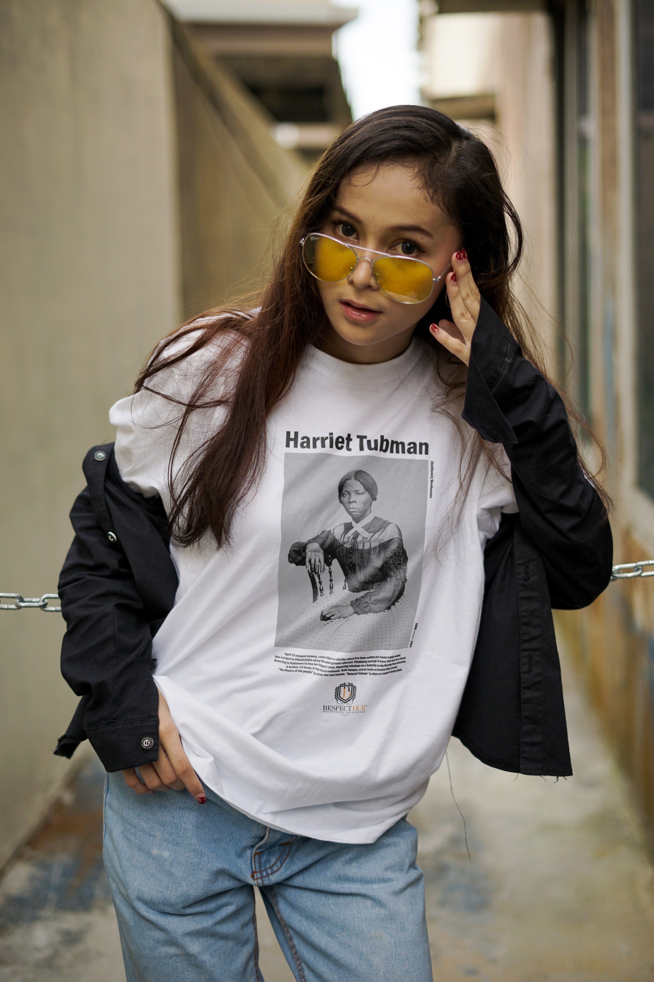 Harriet Tubman Unisex Organic Cotton T-Shirt