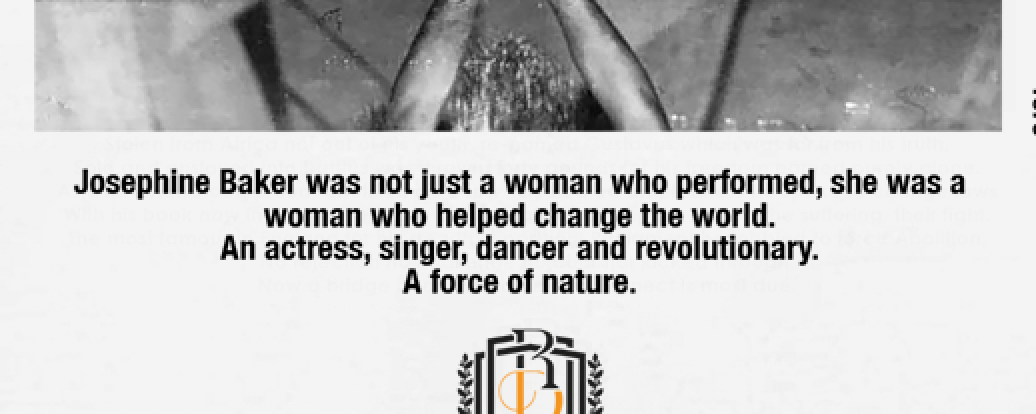 Josephine Baker Unisex Organic Cotton T-Shirt