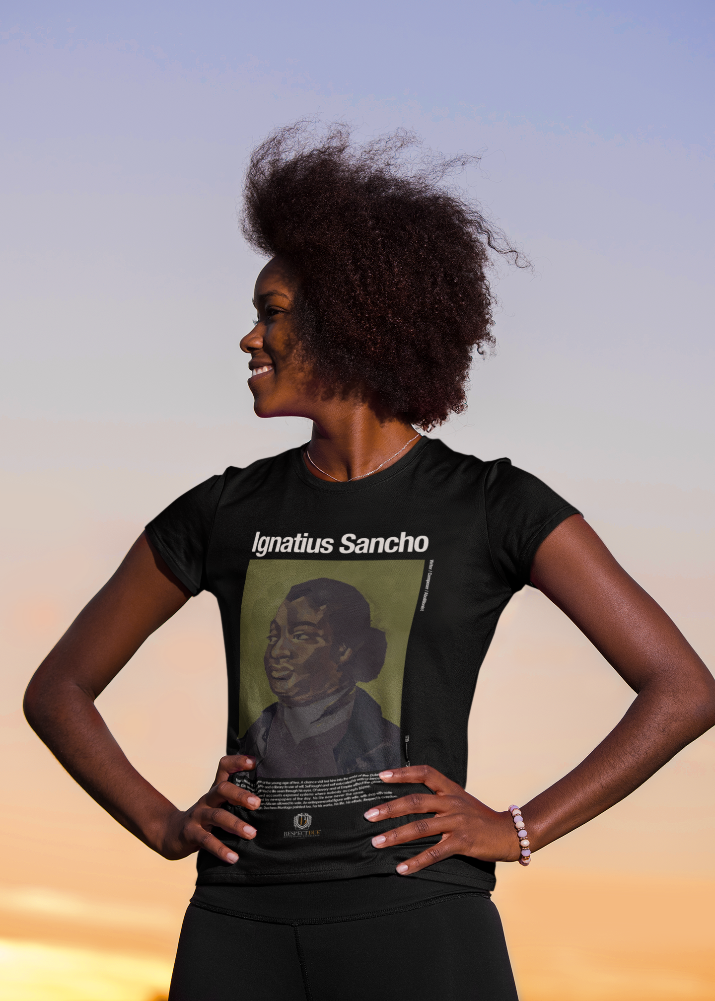 Ignatius Sancho Unisex Organic Cotton T-Shirt