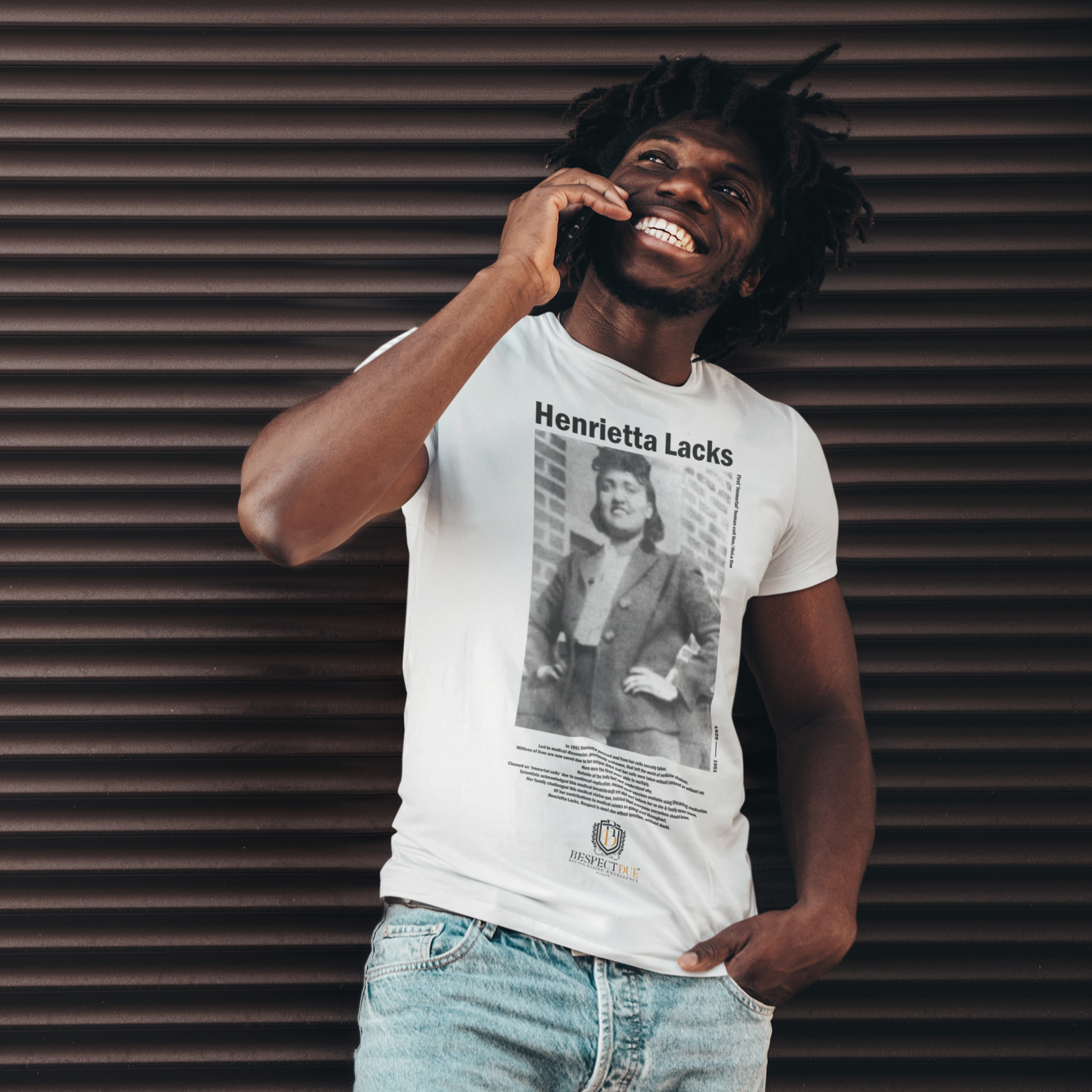 Henrietta Lacks Unisex Organic Cotton T-Shirt