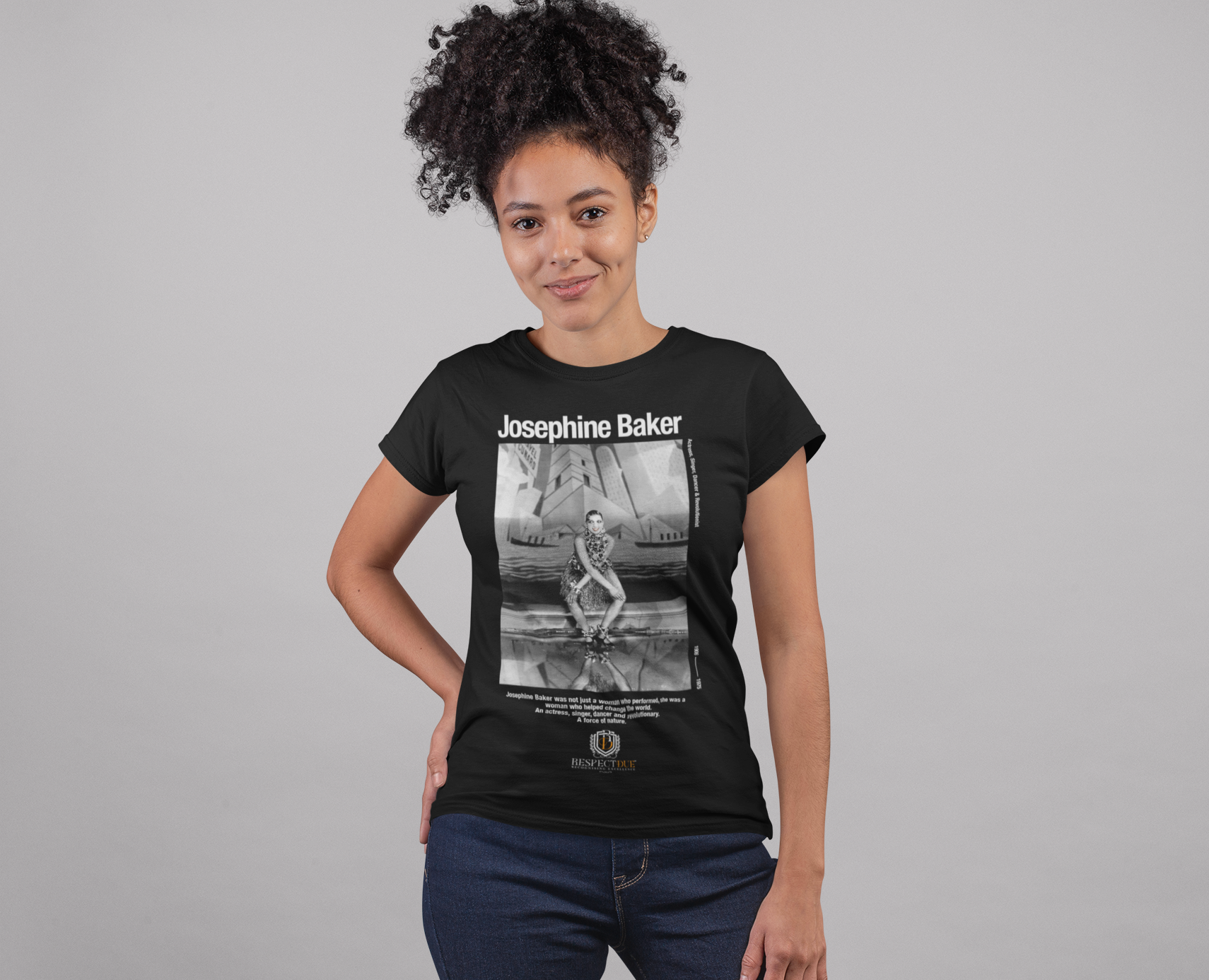 Josephine Baker Unisex Organic Cotton T-Shirt