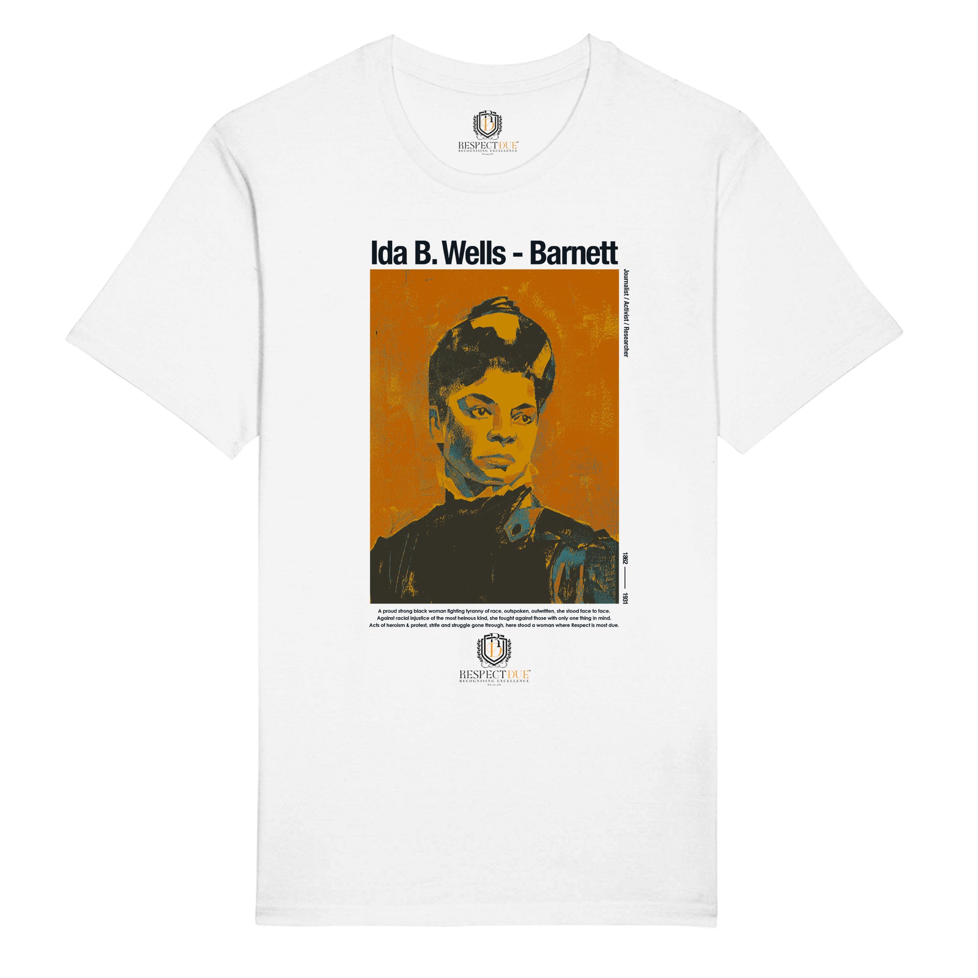Ida B. Wells-Barnett Unisex Organic Cotton T-Shirt