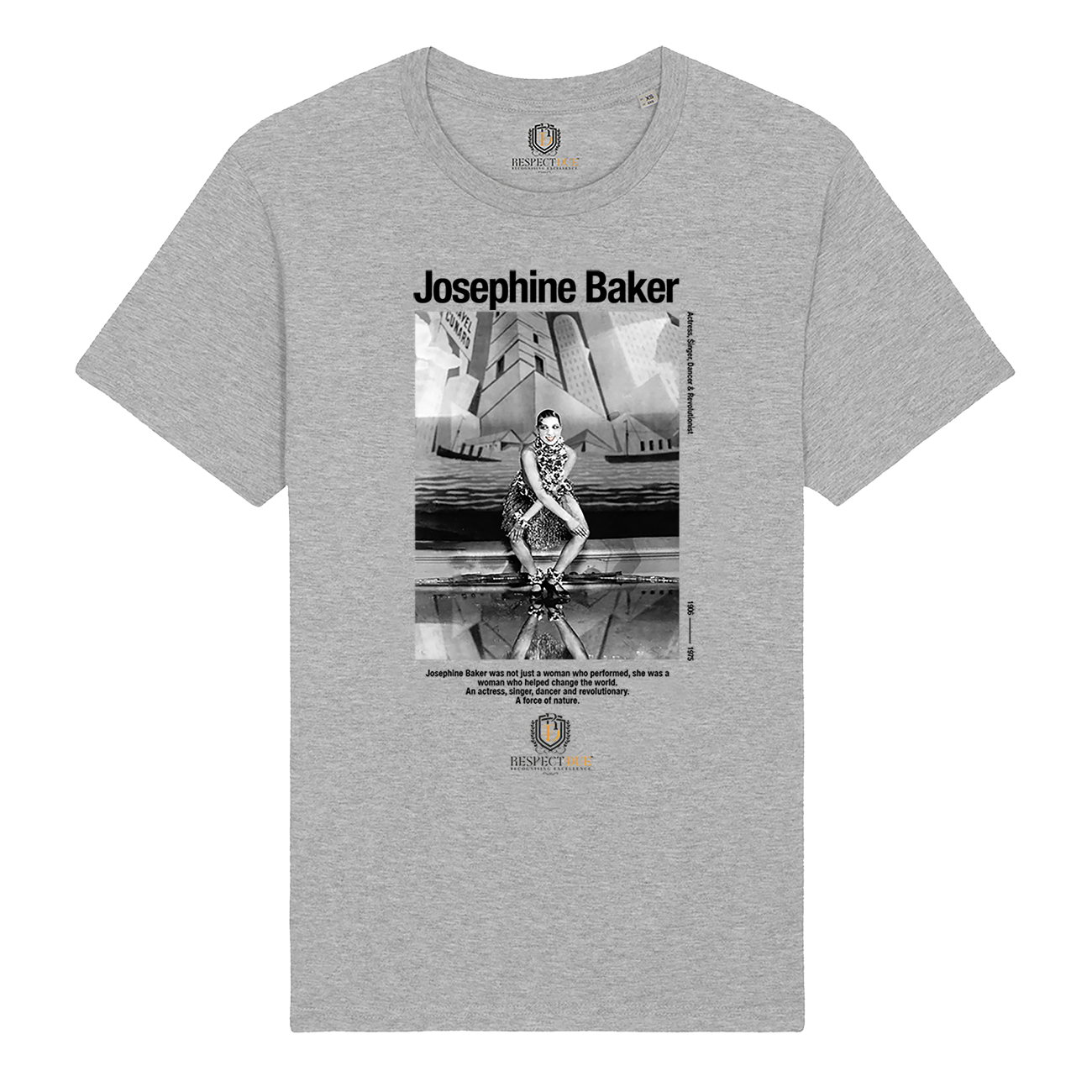 Josephine Baker Unisex Organic Cotton T-Shirt