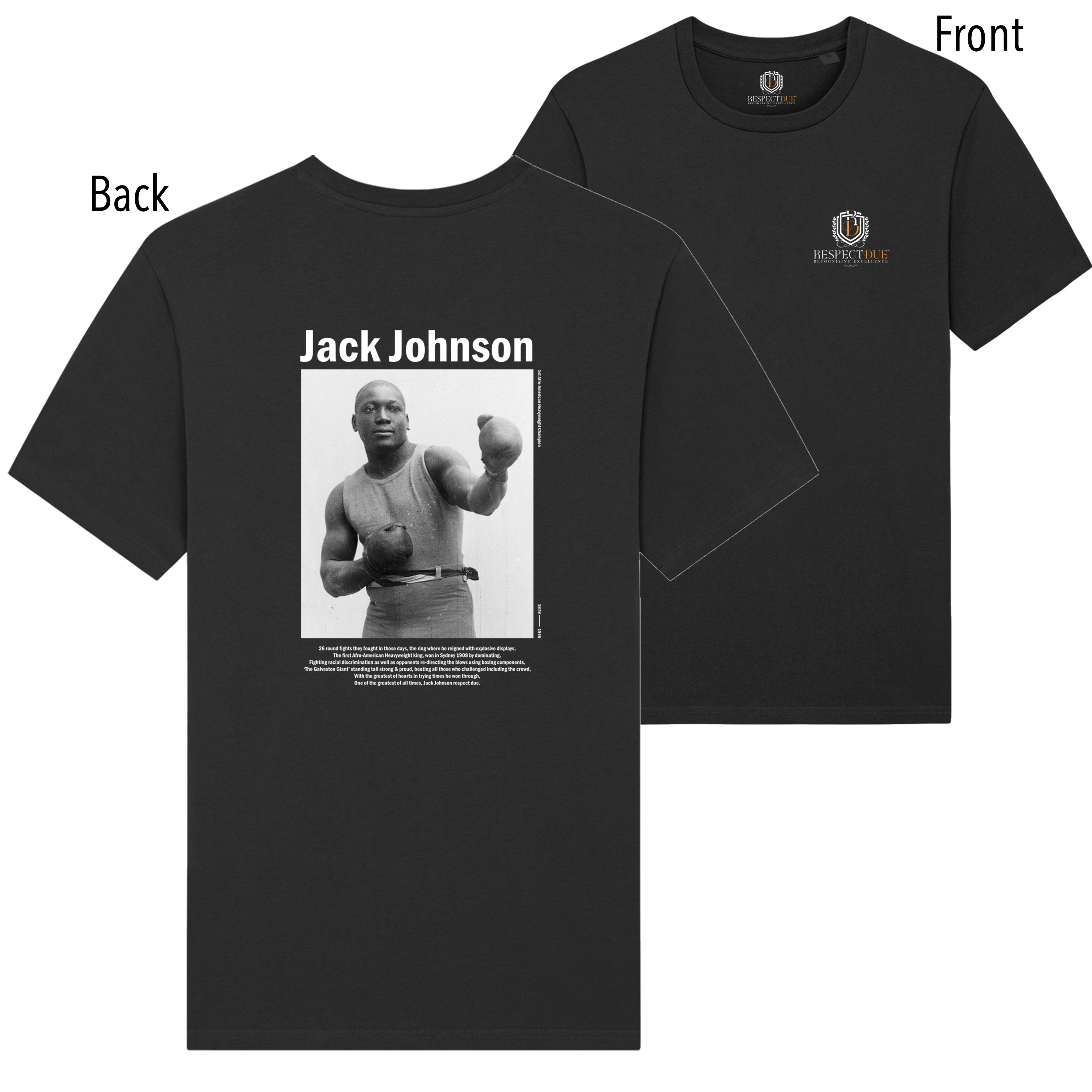 Jack Johnson Back Print Unisex Organic Cotton T-Shirt