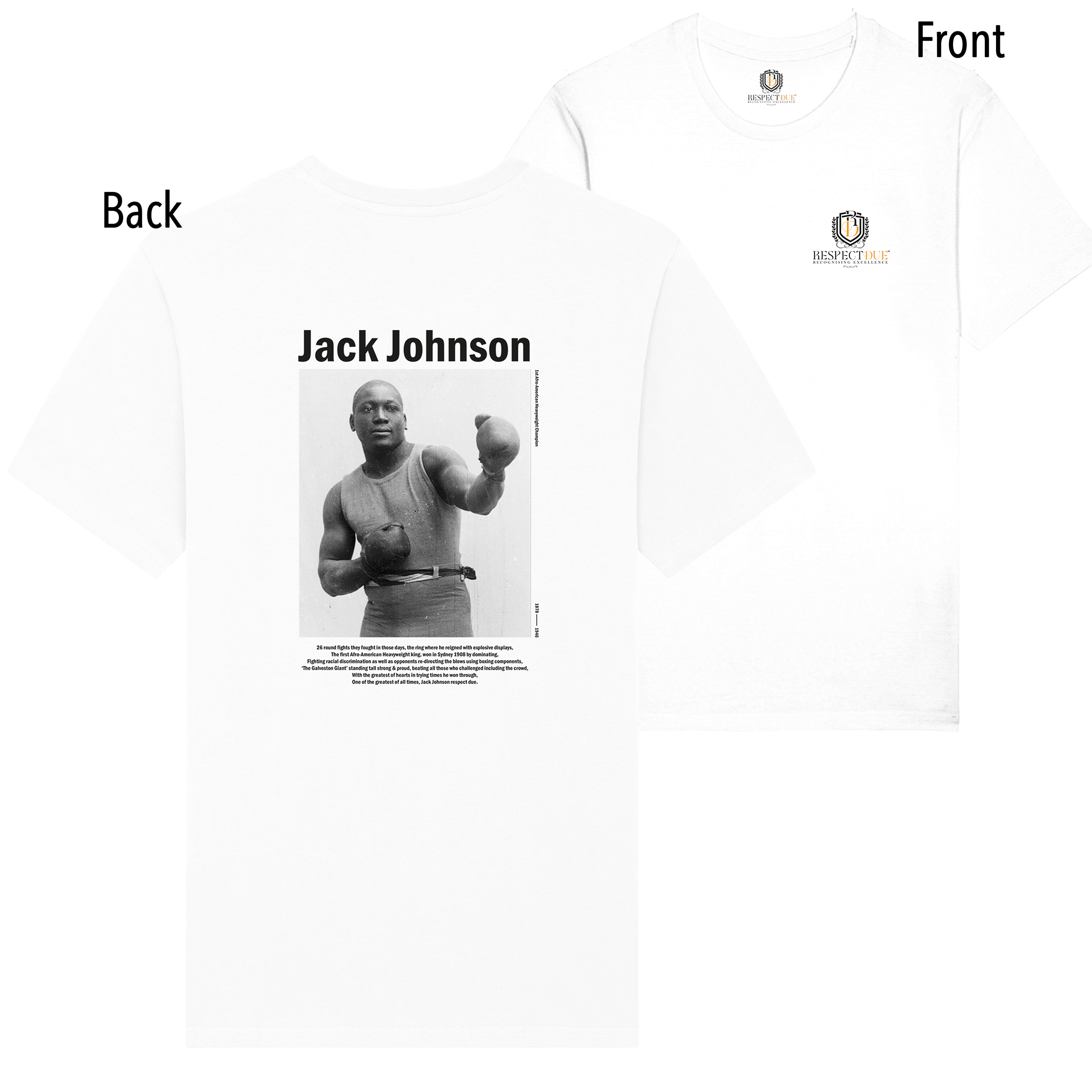 Jack Johnson Back Print Unisex Organic Cotton T-Shirt