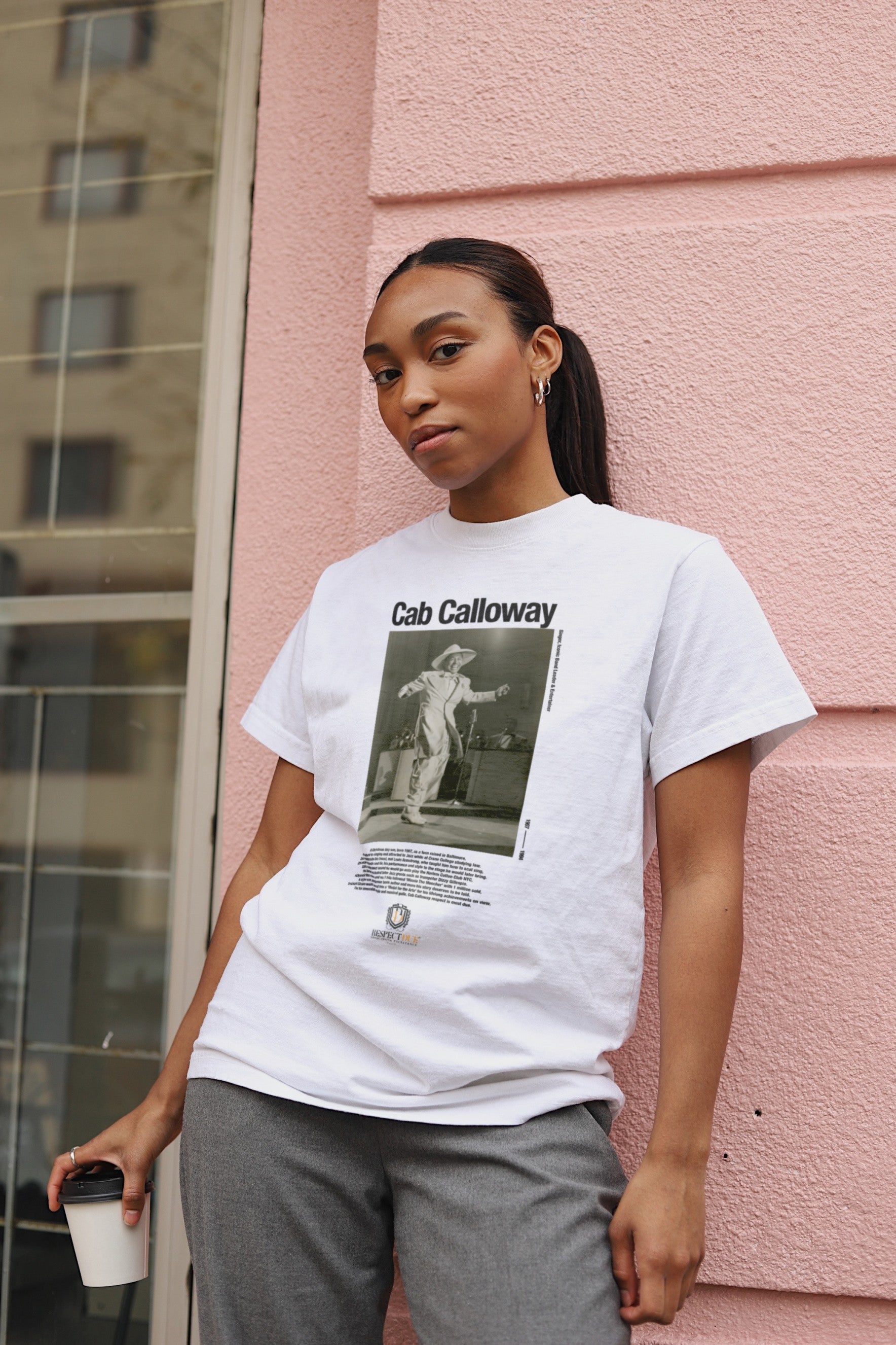 Cab Calloway Unisex Organic Cotton T-Shirt