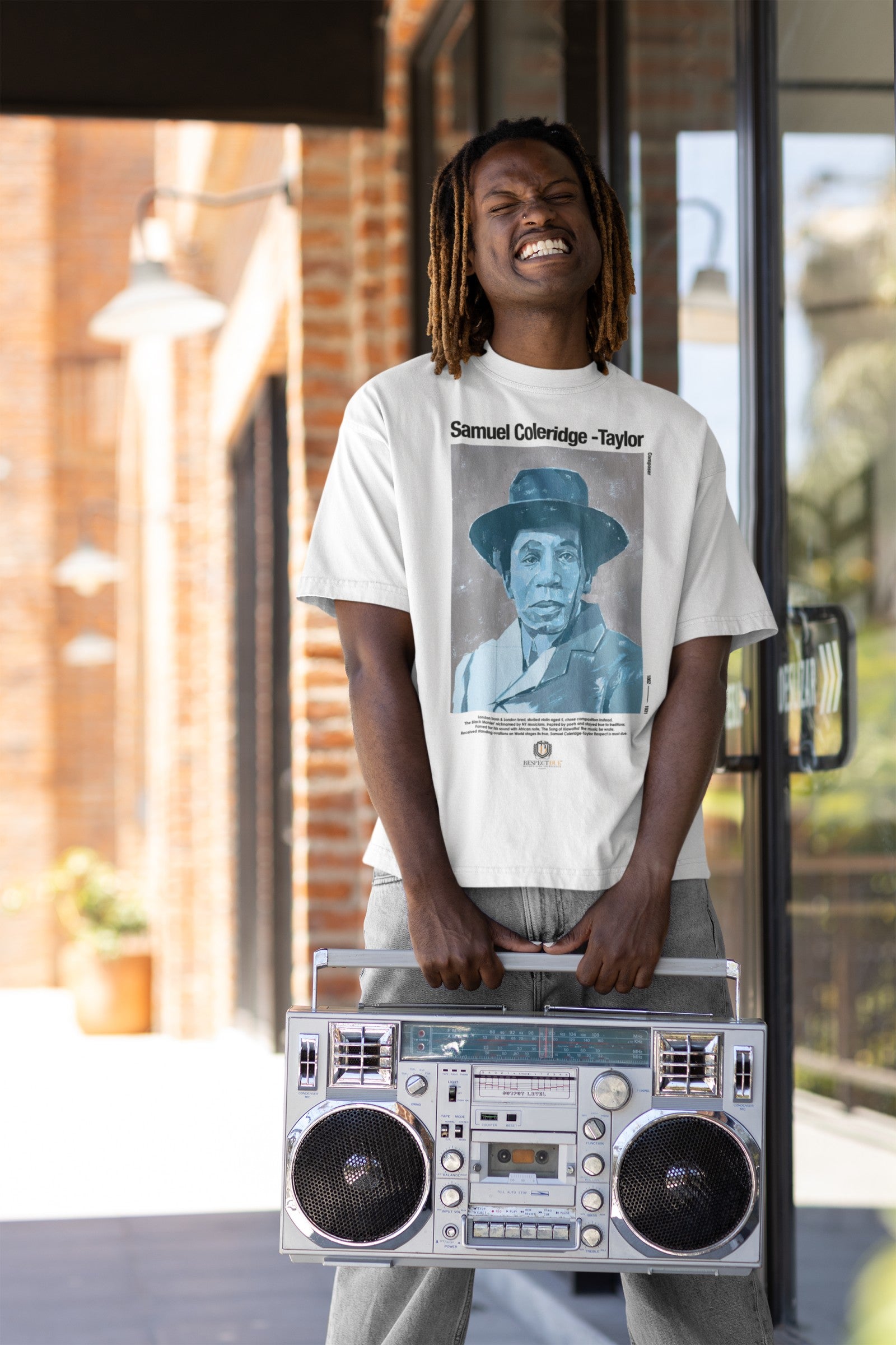 Samuel Coleridge-Taylor Unisex Organic Cotton T-Shirt