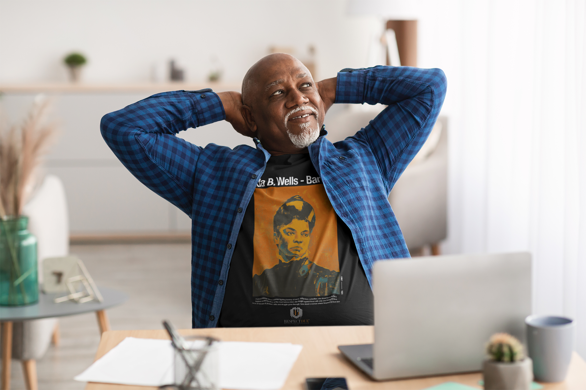 Ida B. Wells-Barnett Unisex Organic Cotton T-Shirt
