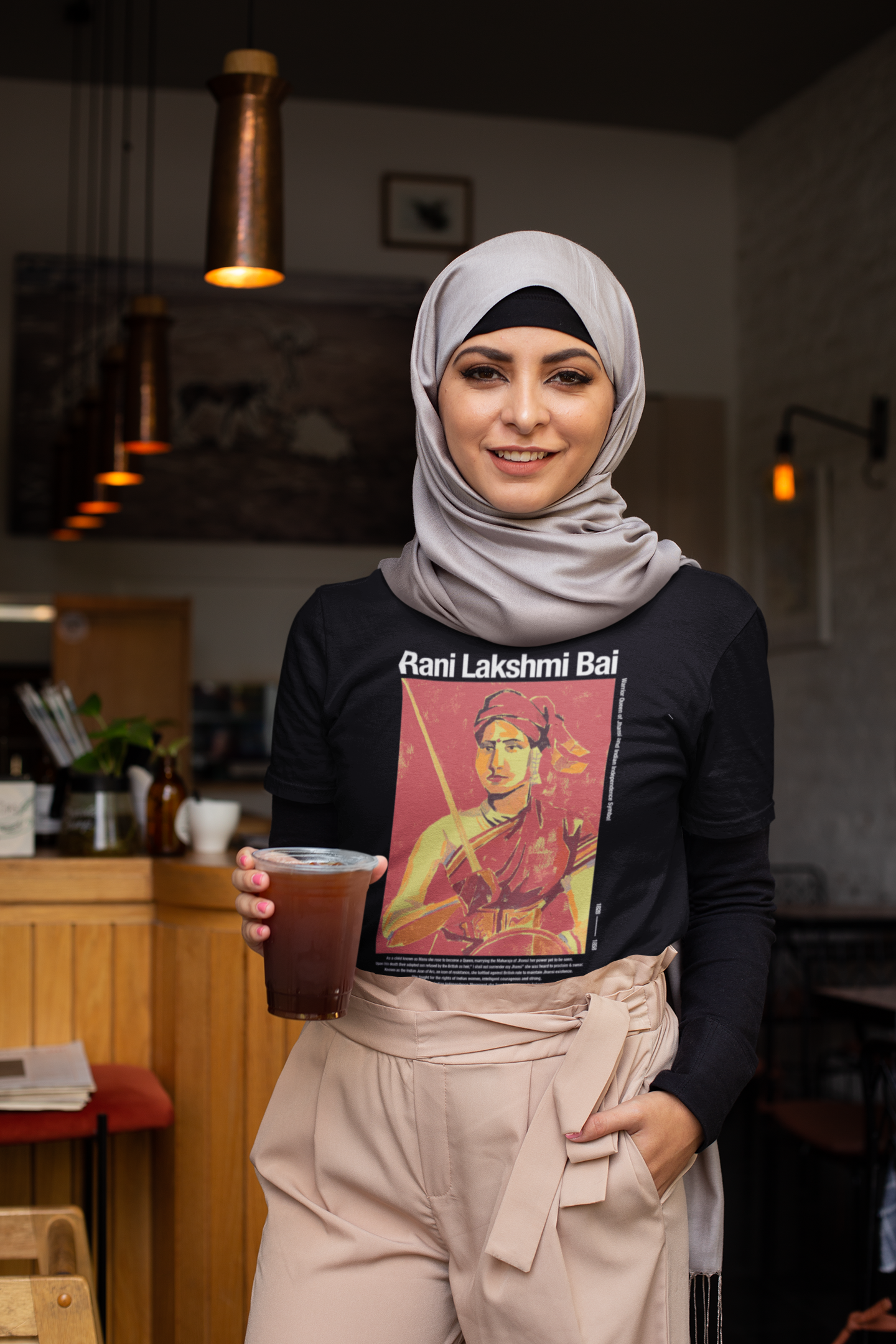 Rani Lakshmi Bai Unisex Organic Cotton T-Shirt