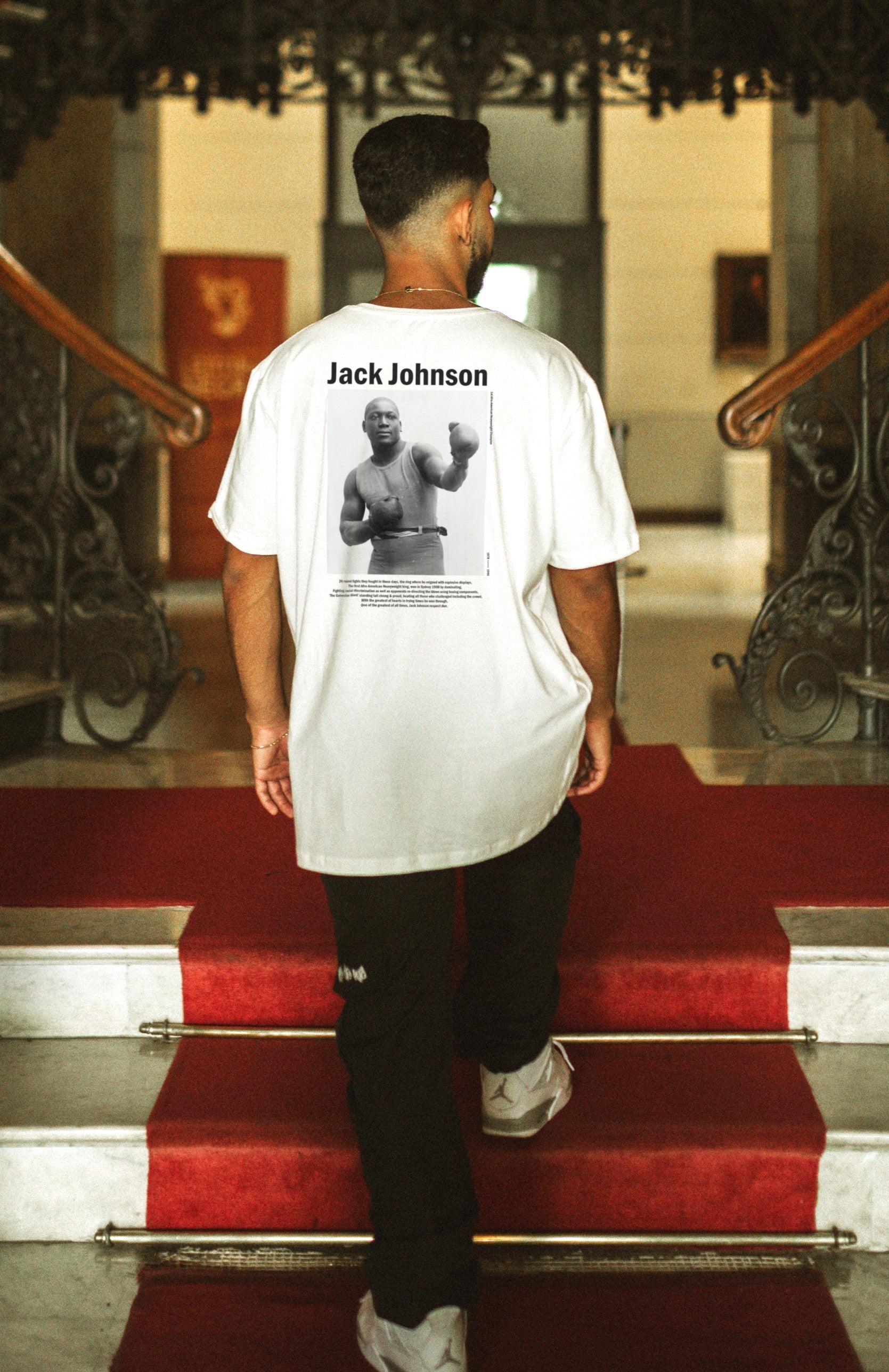 Jack Johnson Back Print Unisex Organic Cotton T-Shirt